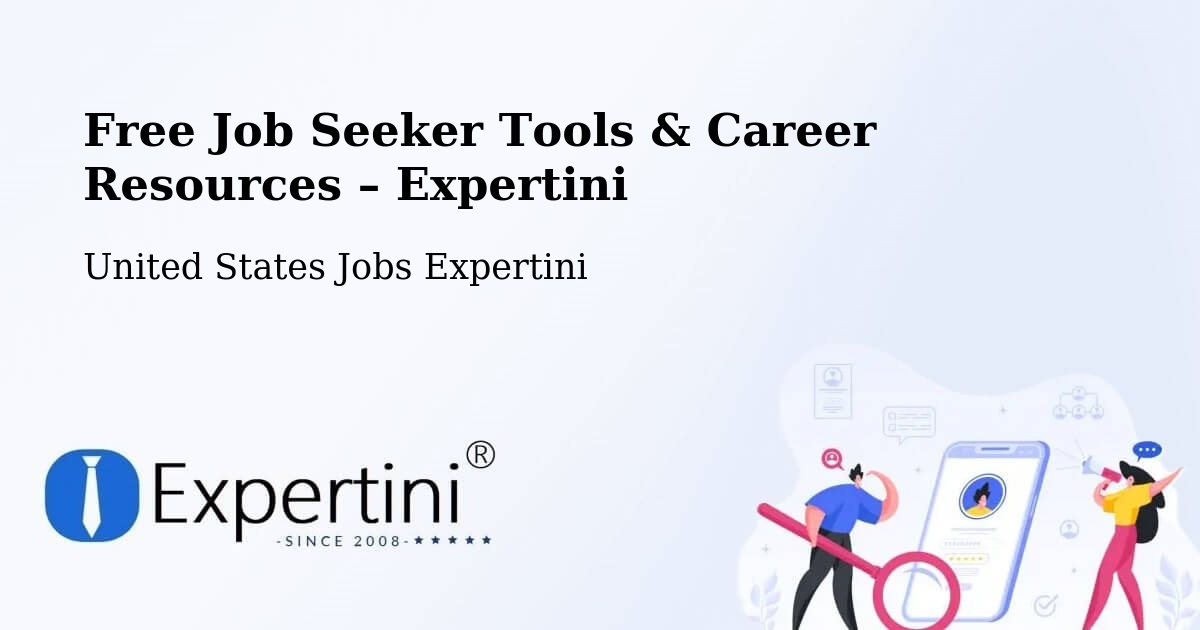 Free Job Seeker Tools & Career Resources – Adel - Adel, United States Jobs Expertini