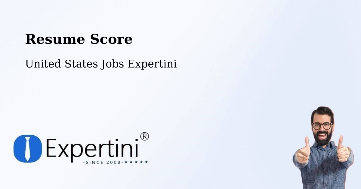 Resume Score & Job Description Match Tool – Adel - United States Jobs Expertini